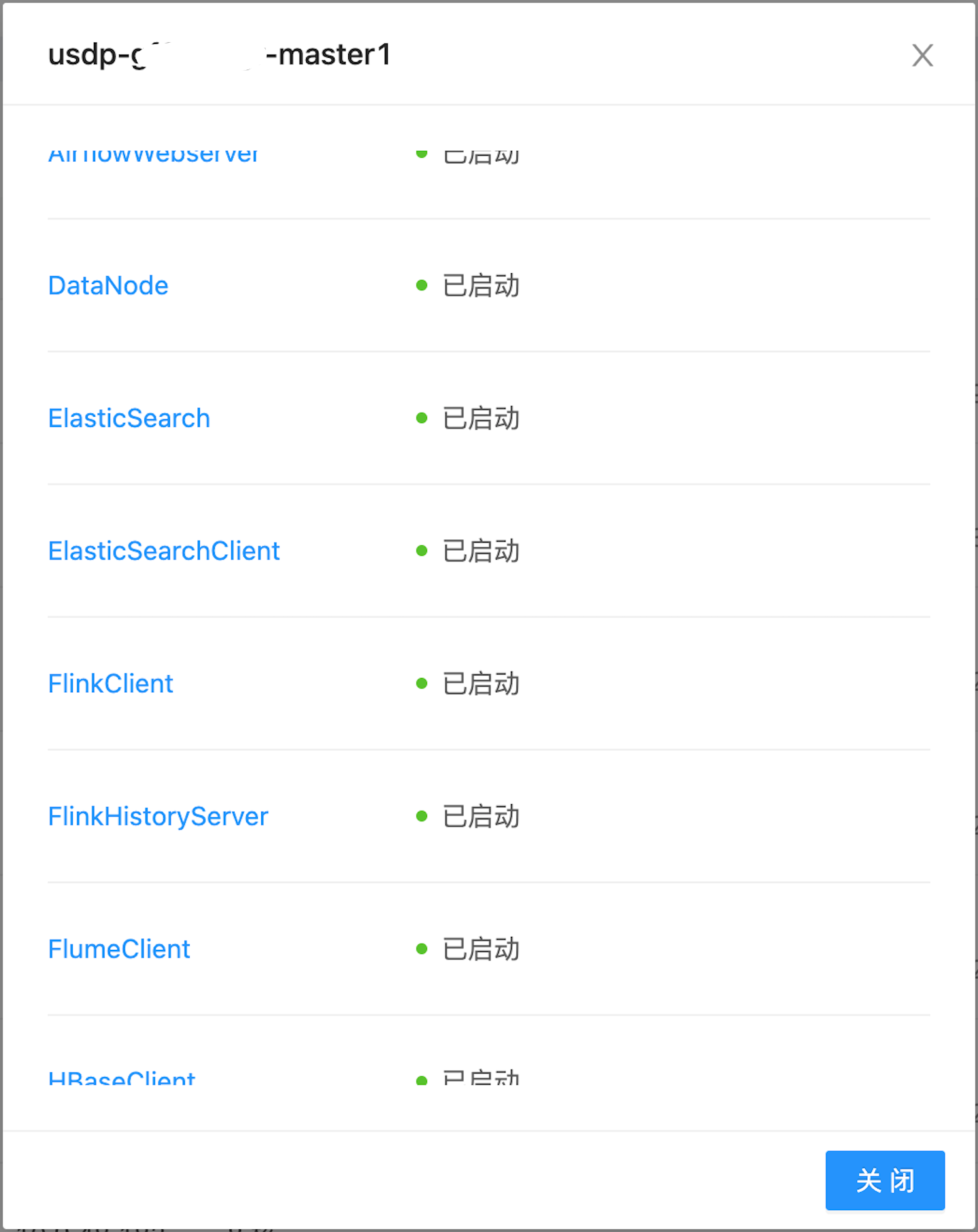 usdp_console_node_ component_show