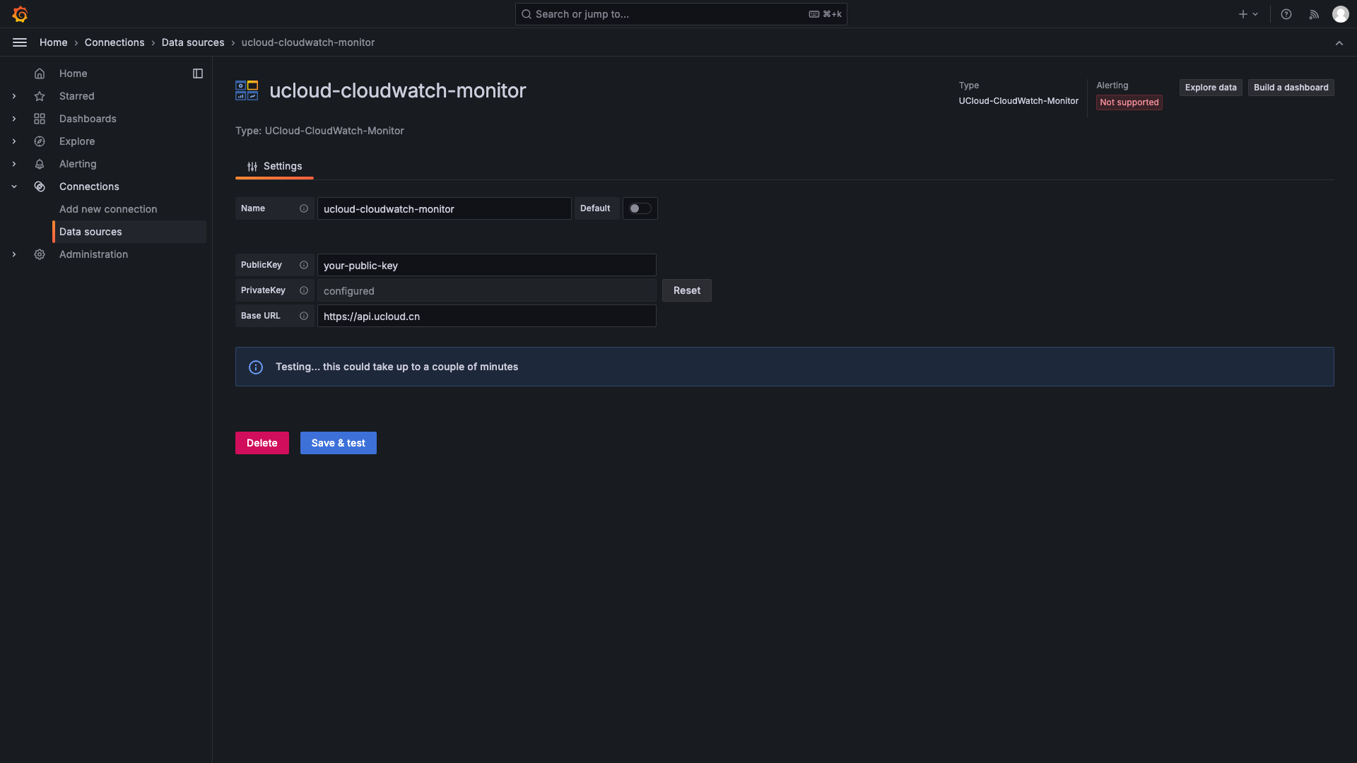 CloudWatch Grafana 插件接入 云监控 CloudWatch_文档中心_UCloud中立云计算服务商